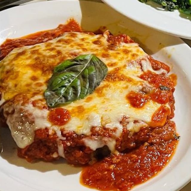 Chicken Parmigiana.