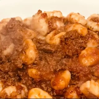 Gnocchi Bolognese