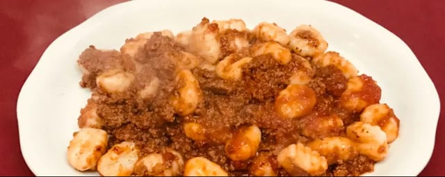 Gnocchi Bolognese.