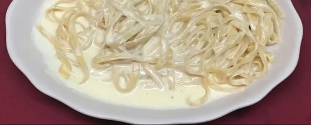 Fettuccine Alfredo Sauce.
