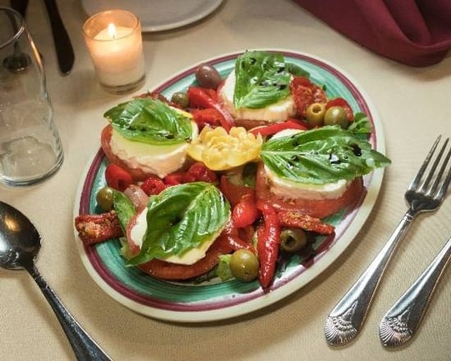 Insalata Caprese.
